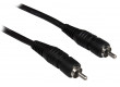 Digitální audio kabel RCA, zástrčka RCA - zástrčka RCA, 1,00 m, černý
